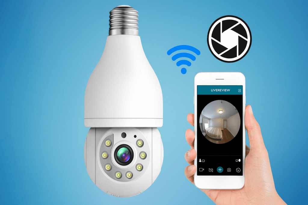 LaView 4MP Bulb Camera Camera Light Bulb – Top 10 Smart Security Bulbs & Price in Nepal 2025